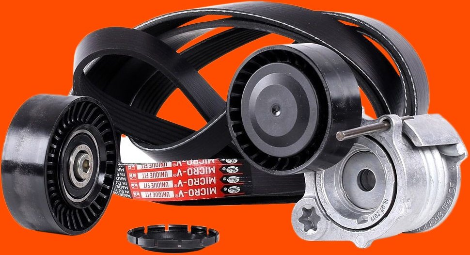 GATES Keilrippenriemensatz FleetRunner™ Micro-V® Stretch Fit™ K016PK1835XS BMW,3 Touring (E91),3 Limousine (E90),1 Schr...