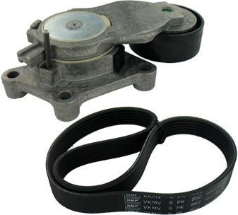 SKF Keilrippenriemensatz VKMA 33164 FORD,PEUGEOT,CITROËN,Fiesta Mk6 Schrägheck (JA8, JR8),FOCUS III Turnier,FOCUS III,G...