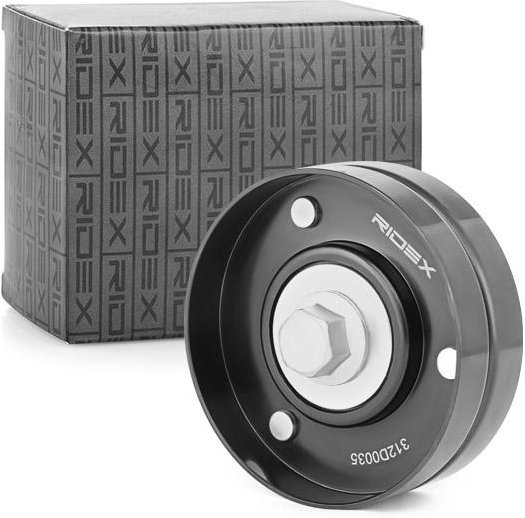 RIDEX Umlenkrolle 312D0035 Führungsrolle,Umlenk-/Führungsrolle, Keilrippenriemen VW,SKODA,SEAT,Golf IV Schrägheck (1J1),...
