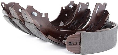 RIDEX Bremsbacken Hinterachse 70B0034 Trommelbremsbacken,Bremsbackensatz NISSAN,INFINITI,NP300 Navara Pritsche / Fahrges...