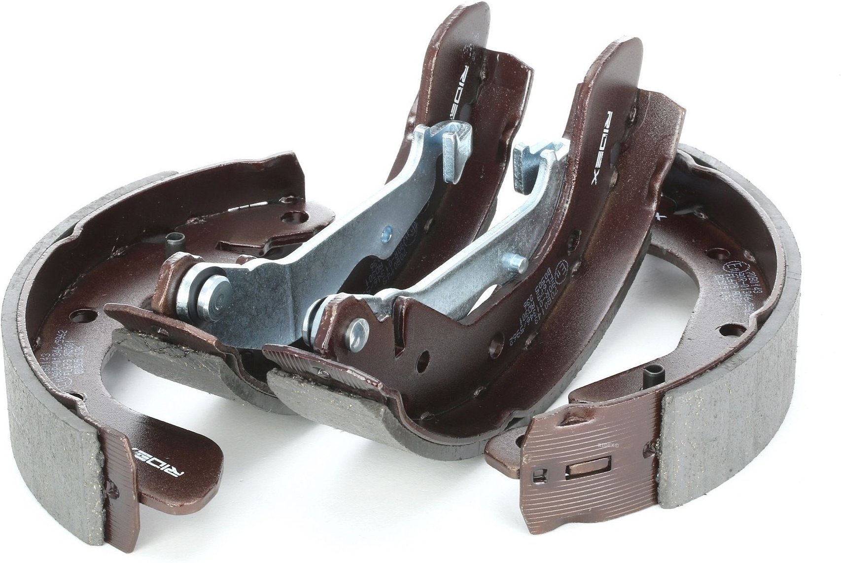 RIDEX Bremsbacken Hinterachse 70B0143 Trommelbremsbacken,Bremsbackensatz CHEVROLET,DAEWOO,SPARK (M300),Aveo / Kalos Schr...