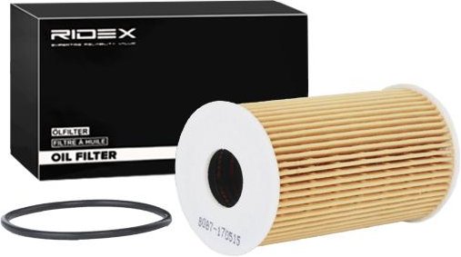 RIDEX Ölfilter Filtereinsatz 7O0109 Motorölfilter,Filter für Öl VW,BMW,SEAT,Transporter V Kastenwagen (7HA, 7HH, 7EA, 7E...