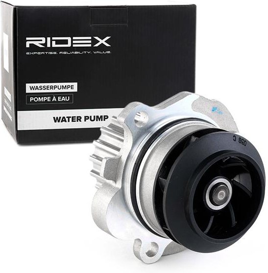 RIDEX Wasserpumpe Zähnez.: 19 1260W0035 Kühlmittelpumpe,Kühlwasserpumpe VW,AUDI,SKODA,Golf IV Schrägheck (1J1),Golf IV V...