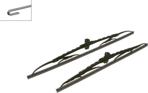 BOSCH Scheibenwischer vorne 3 397 118 402 Wischblatt,Wischerblätter VW,AUDI,RENAULT,Caddy III Kombi (2KB, 2KJ, 2CB, 2CJ)...