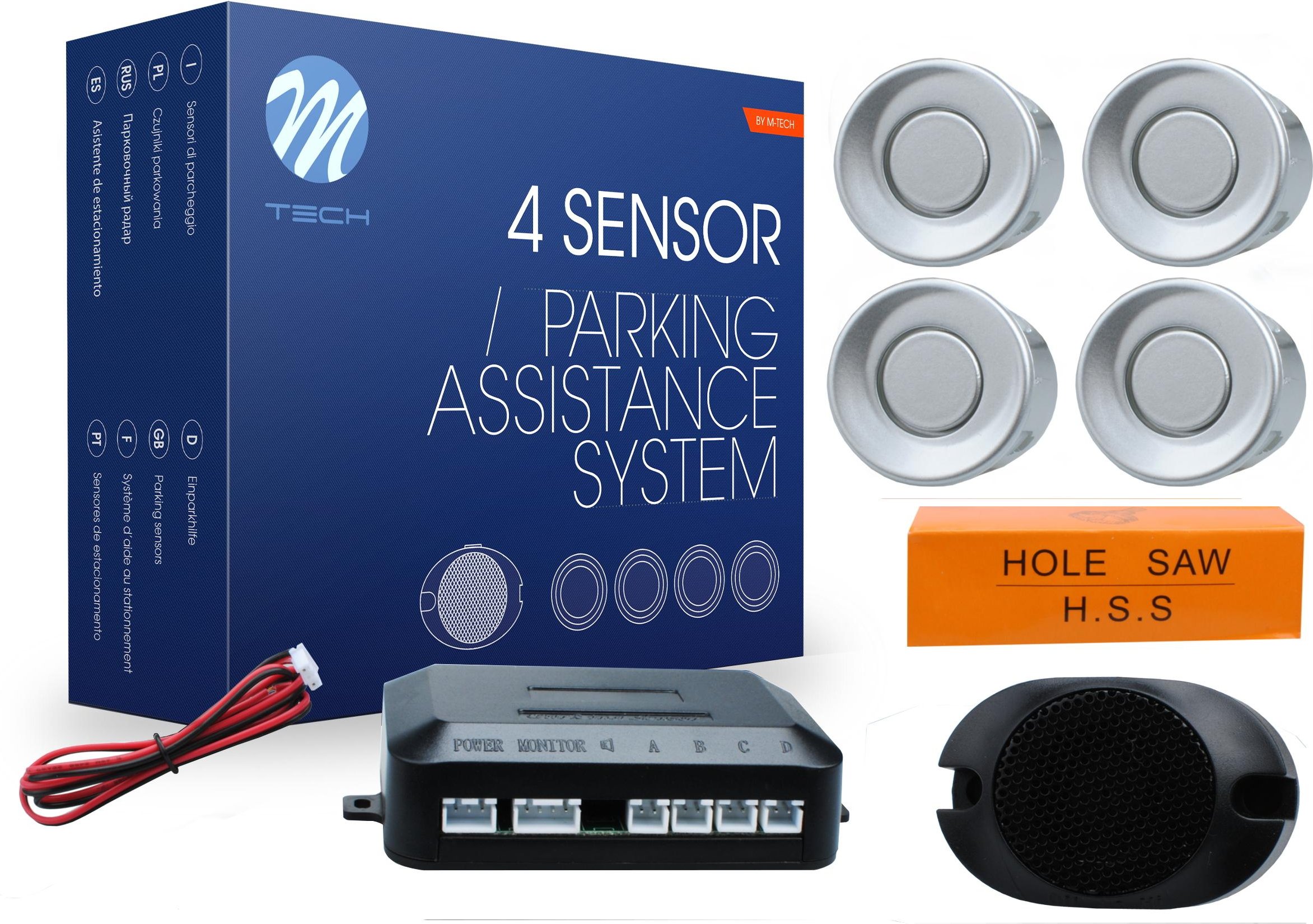 TECH Einparkhilfe hinten CP7S