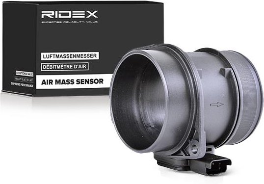 RIDEX Luftmassenmesser mit Gehäuse 3926A0029 LMM,Luftmengenmesser FORD,FIAT,PEUGEOT,Focus II Schrägheck (DA_, HCP, DP),F...