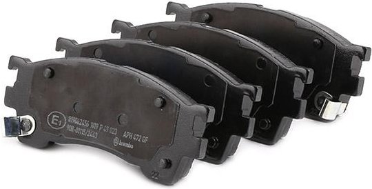 RIDEX Bremsbelagsatz Vorderachse 402B0063 Bremsbeläge,Bremsklötze MAZDA,FORD USA,323 F VI (BJ),PREMACY (CP),626 V Hatchb...