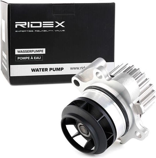 RIDEX Wasserpumpe Zähnez.: 23 1260W0058 Kühlmittelpumpe,Kühlwasserpumpe VW,AUDI,SKODA,Golf V Schrägheck (1K1),GOLF VI (5...