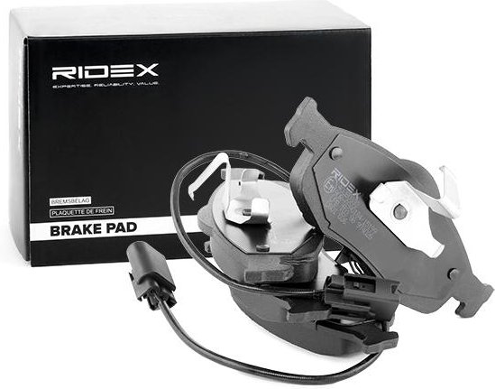 RIDEX Bremsbelagsatz Vorderachse 402B0333 Bremsbeläge,Bremsklötze FORD,FORD USA,MONDEO II Kombi (BNP),MONDEO II (BAP),CO...