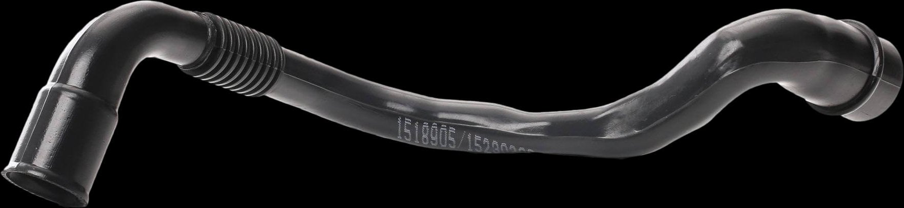 RIDEX Kurbelgehäuseentlüftung 1600H0010 Schlauch, Kurbelgehäuseentlüftung VW,AUDI,SKODA,Golf IV Schrägheck (1J1),Golf V ...