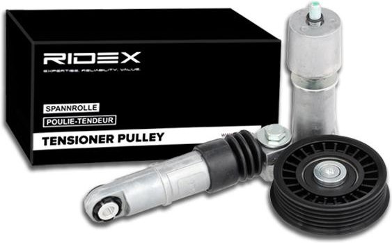 RIDEX Riemenspanner 21,40mm 541V0024 Spannelement,Spannarm VW,AUDI,SKODA,Golf IV Schrägheck (1J1),PASSAT Variant (3B6),N...