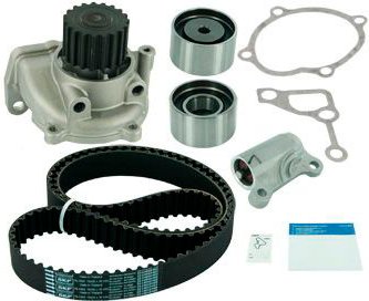 SKF Wasserpumpe + Zahnriemensatz Zähnez.: 150 VKMC 94920-1 Wasserpumpe + Zahnriemenkit MAZDA,5 (CR19),3 (BK),6 Kombi (GH...