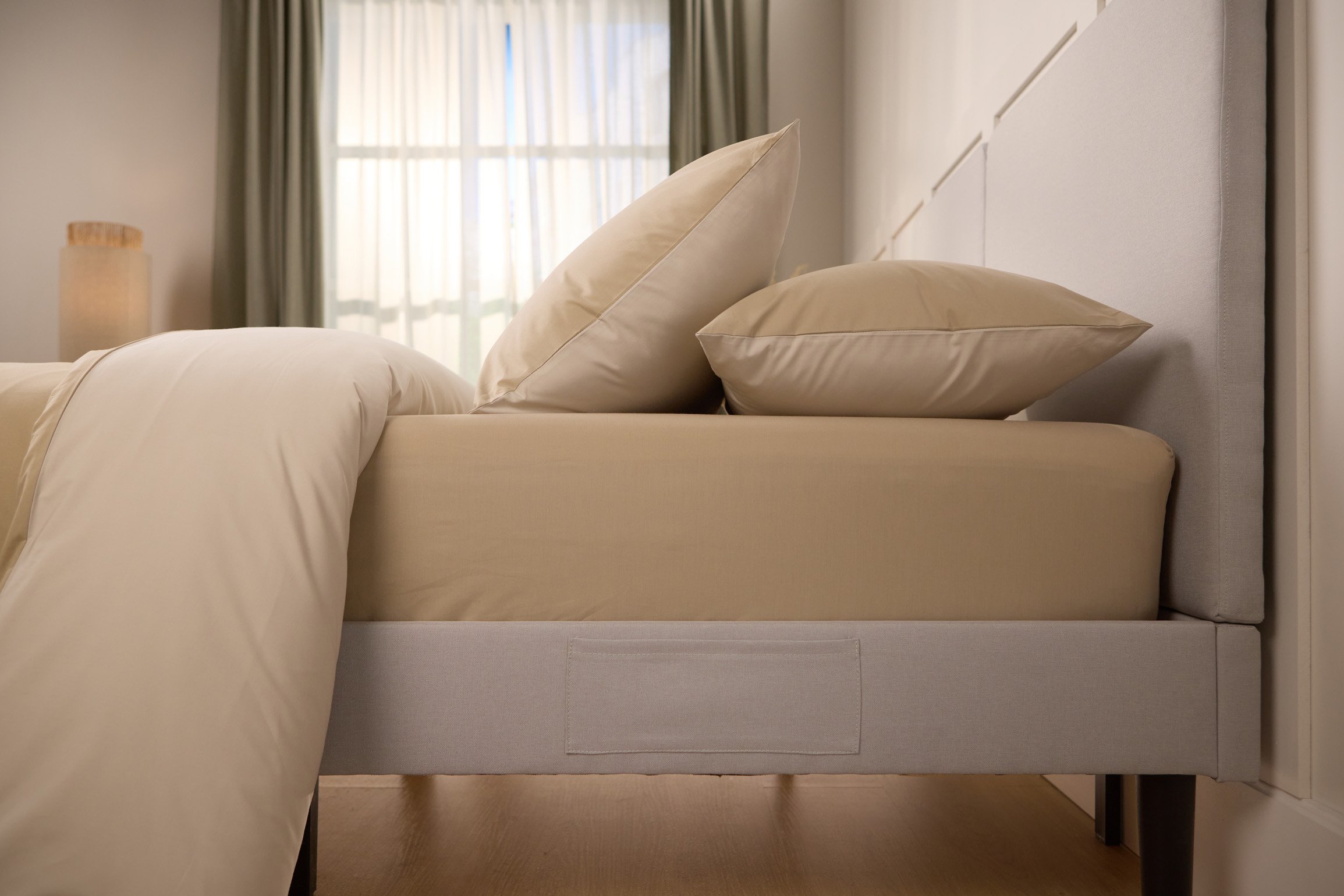 Emma Classic Spannbettlaken | Beige | 90x200cm