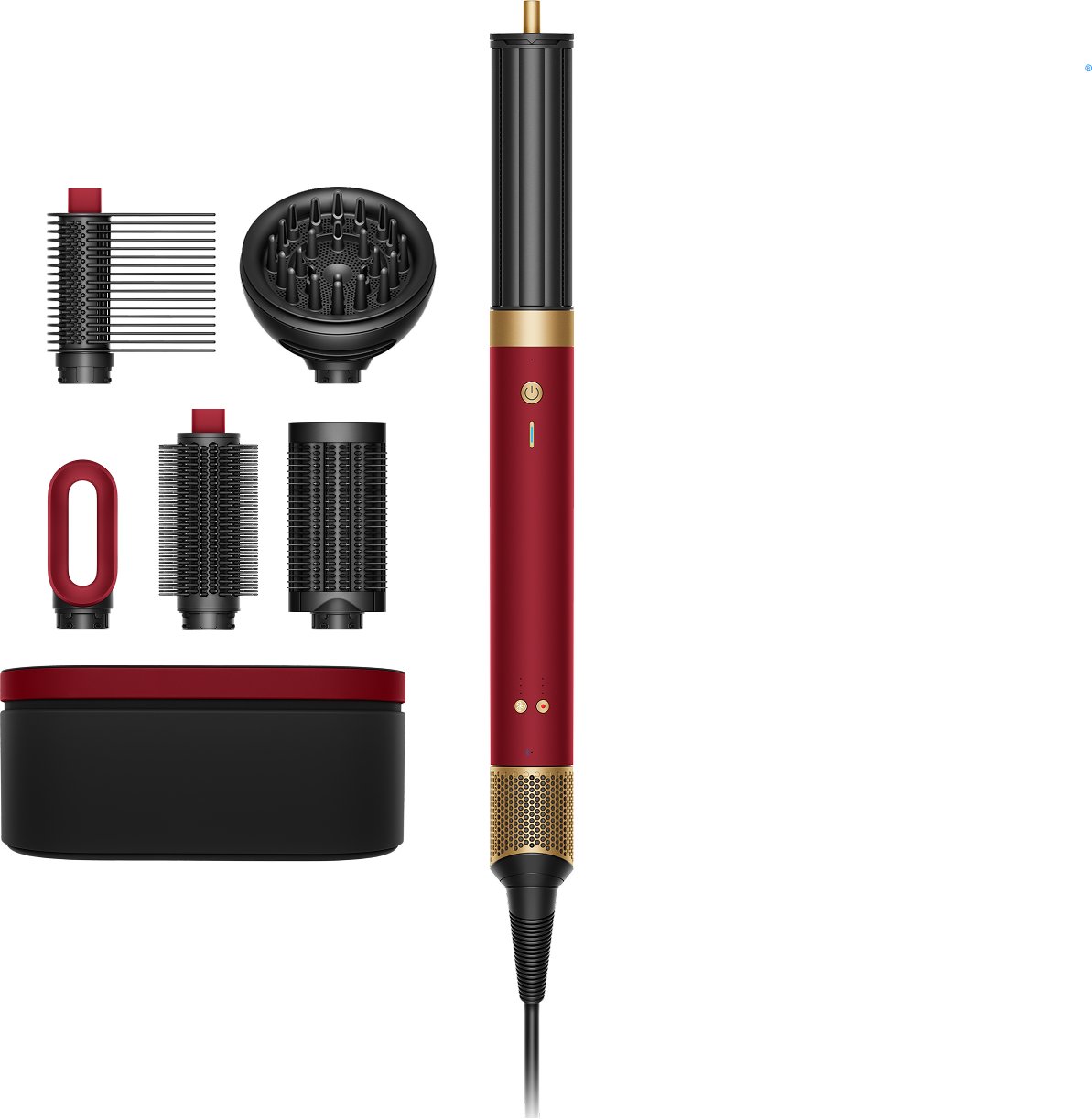 Dyson Airwrap Co-anda2x™ Multi-Haarstyler und -trockner Curly+Coily (Samtrot/Gold)