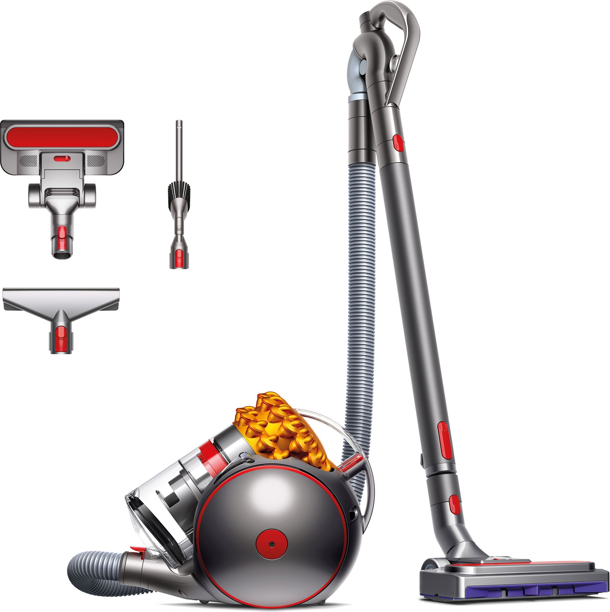 Dyson Cinetic Big Ball Multi Floor 2 Bodenstaubsauger Gelb/Silber