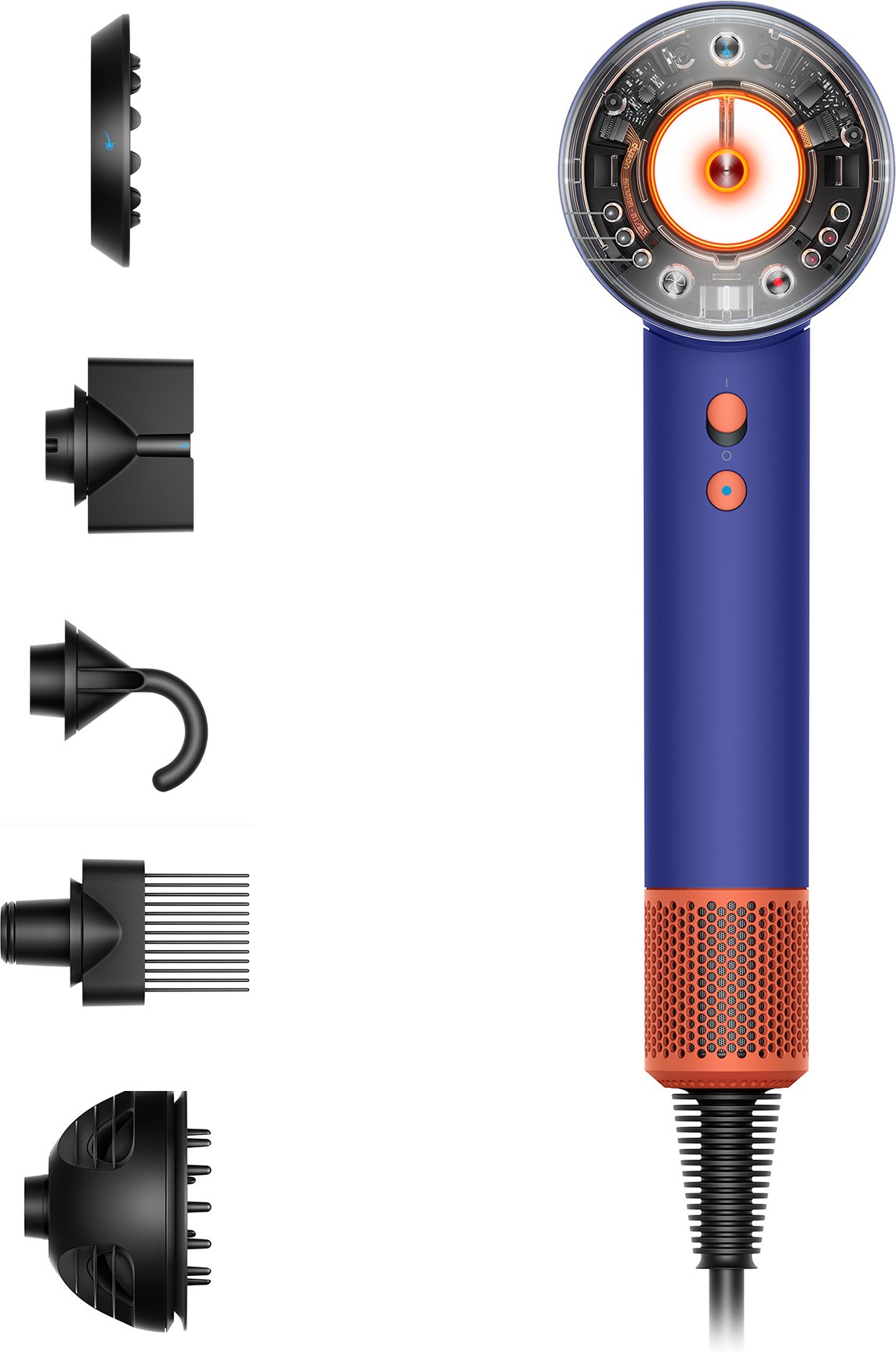 Dyson Supersonic Nural™ Haartrockner (Violettblau/Topaz)