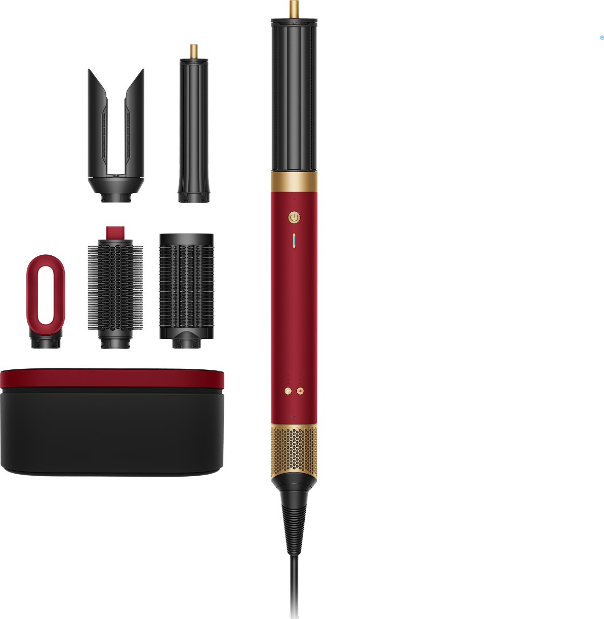 Dyson Airwrap Co-anda2x™ Multi-Haarstyler und -trockner Straight+Wavy (Samtrot/Gold)