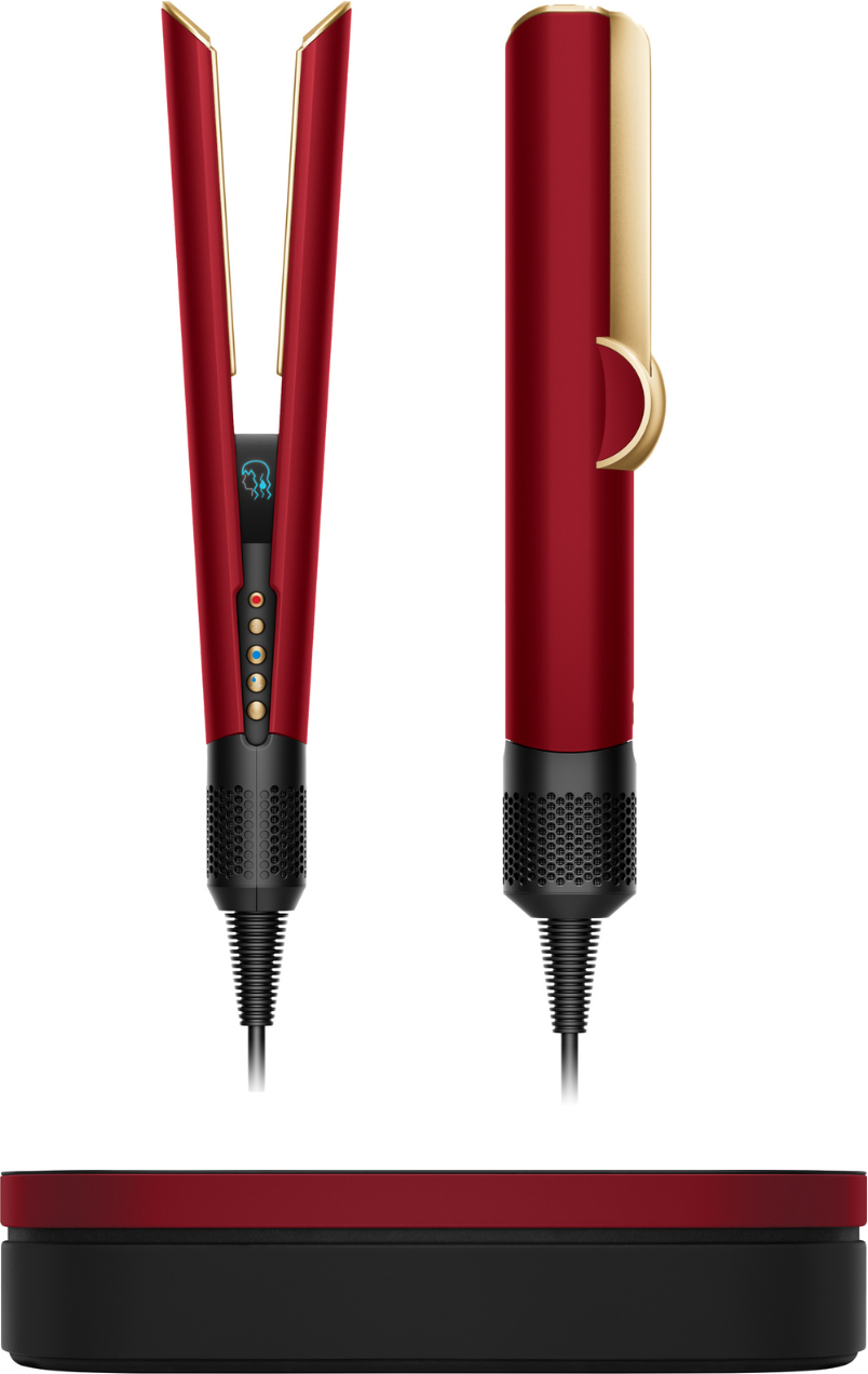 Dyson Airstrait™ Haarglätter (Samtrot/Gold)
