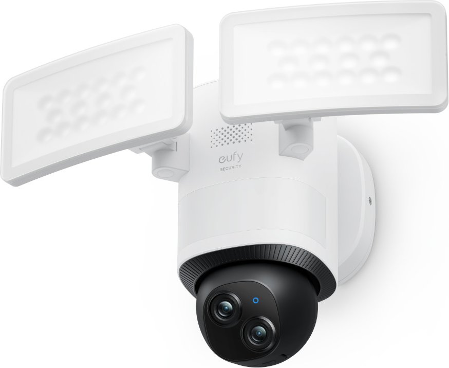 eufy Floodlight Cam E340 - 360° Dual Flutlicht-Kamera - Weiß