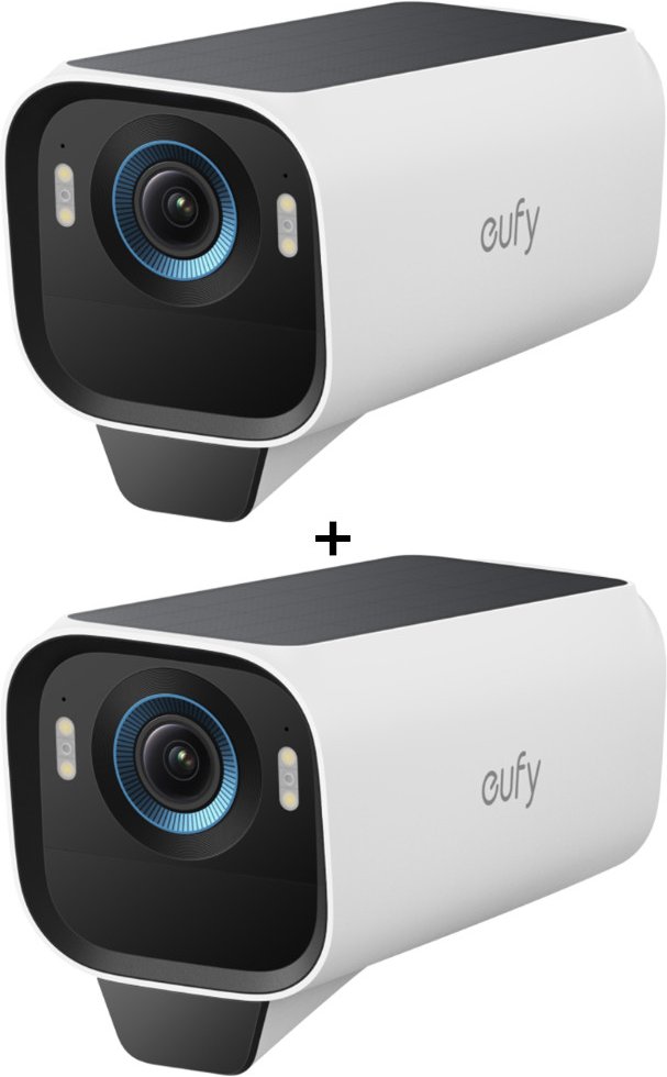 eufyCam S3 Pro 4k Solar-Zusatzkamera - 2er-Set