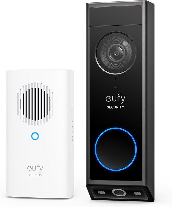 eufy Video Doorbell E340 mit Chime - Schwarz