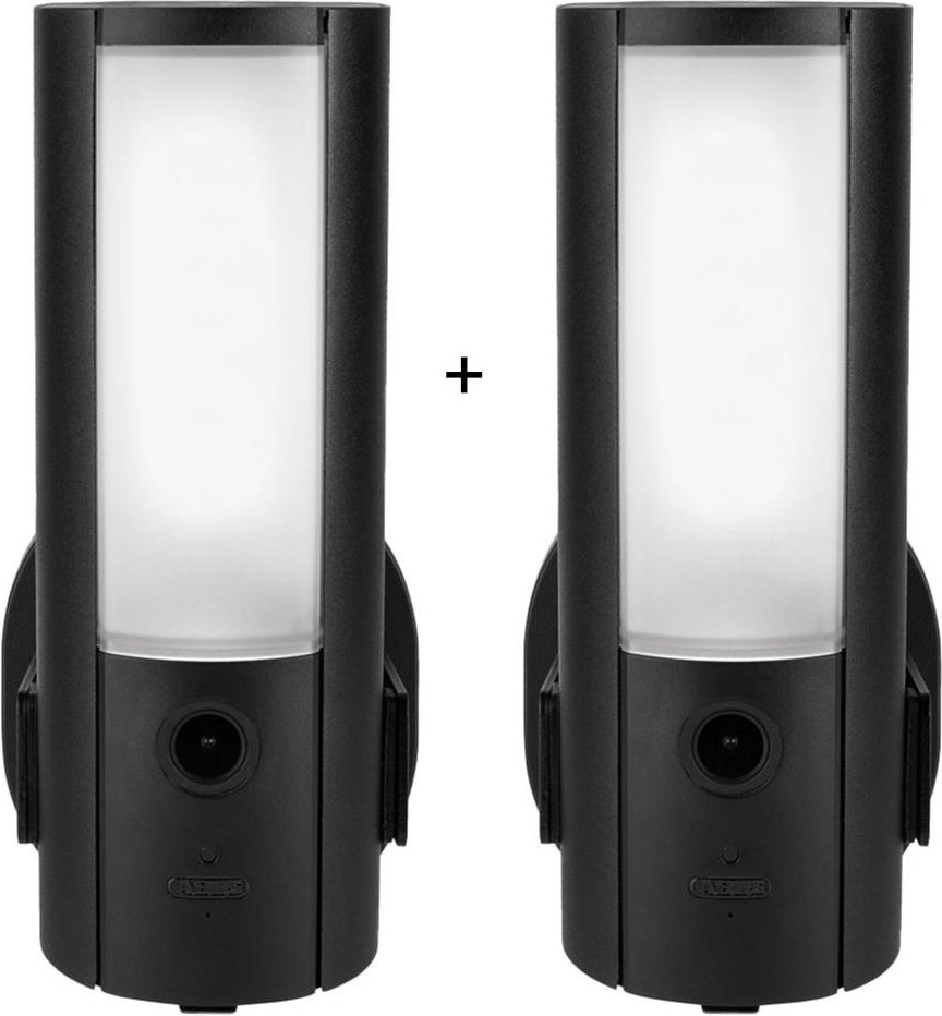 ABUS WLAN Licht Außen-Kamera 2er-Set