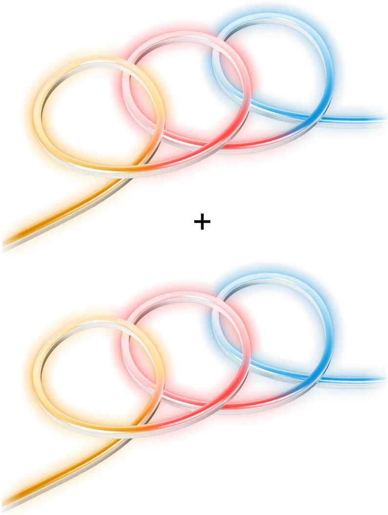 tink Basics Neon Light Strip mit Matter - 3m - 2er-Set