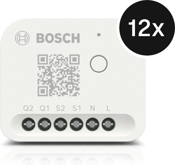 Bosch Smart Home Licht-/ Rollladensteuerung II 12er-Set (+GRATIS Hombli Lichterkette)