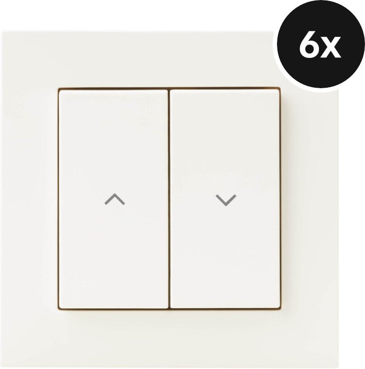 Eve Shutter Switch Matter - Rollladensteuerung - 6er-Set (+GRATIS Hombli Lichterkette)