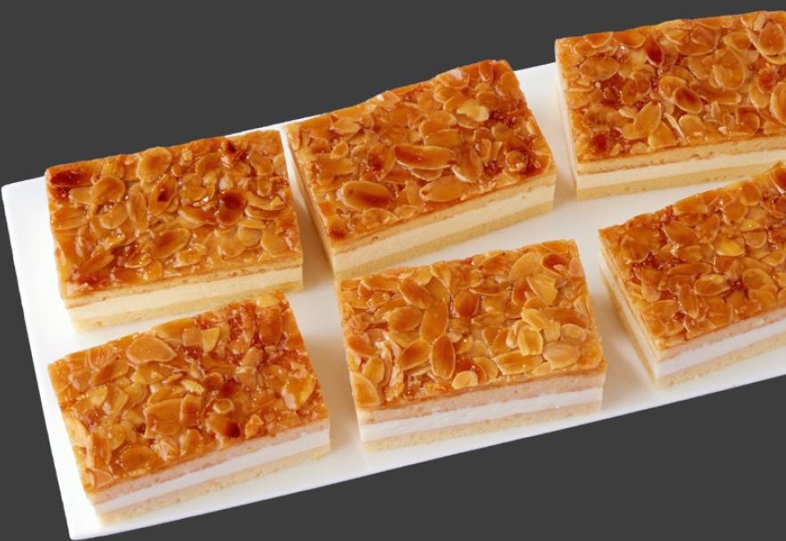 Mandel-Bienenstich Schnitte