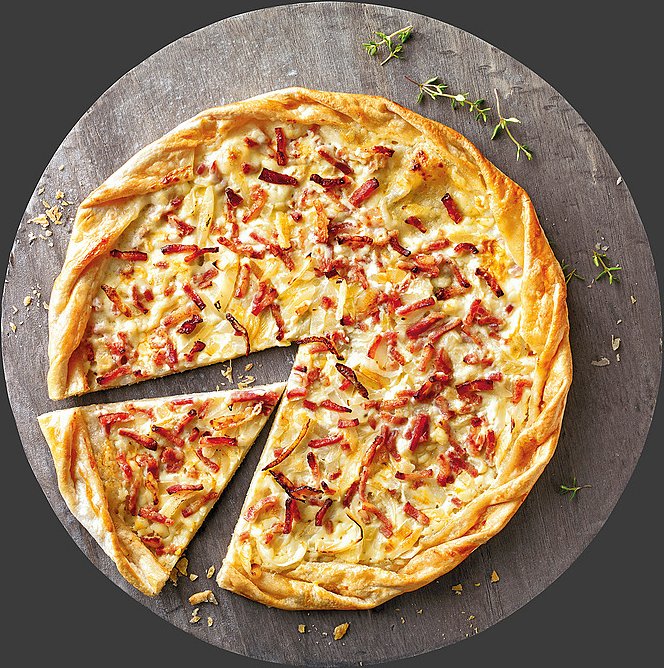 Flammkuchen Elsässer Art