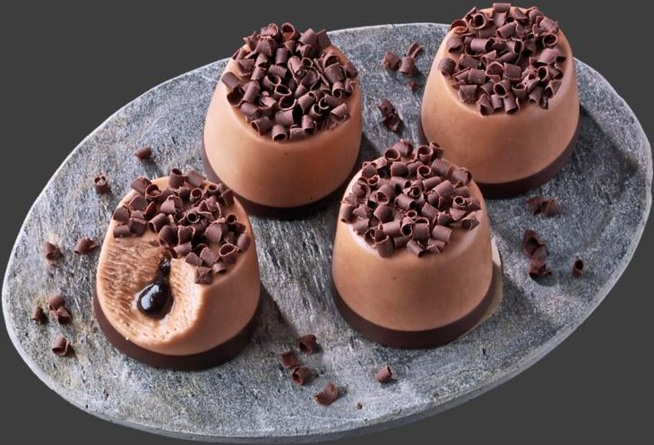 Schokoladen Eiscreme Dessert