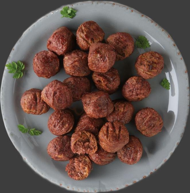 Vegane kein-Hack Bällchen