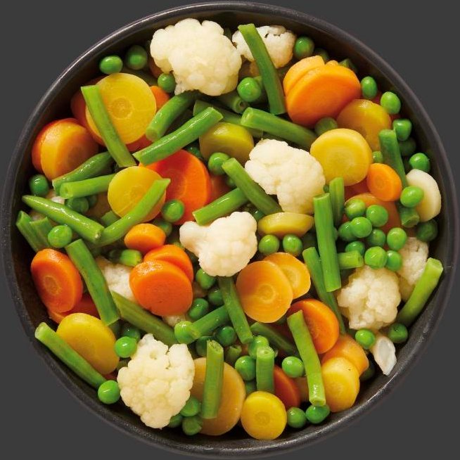 Bunter Gemüseteller