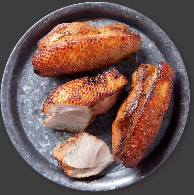 marinierte Entenstreifen Cranberry-Kräuter