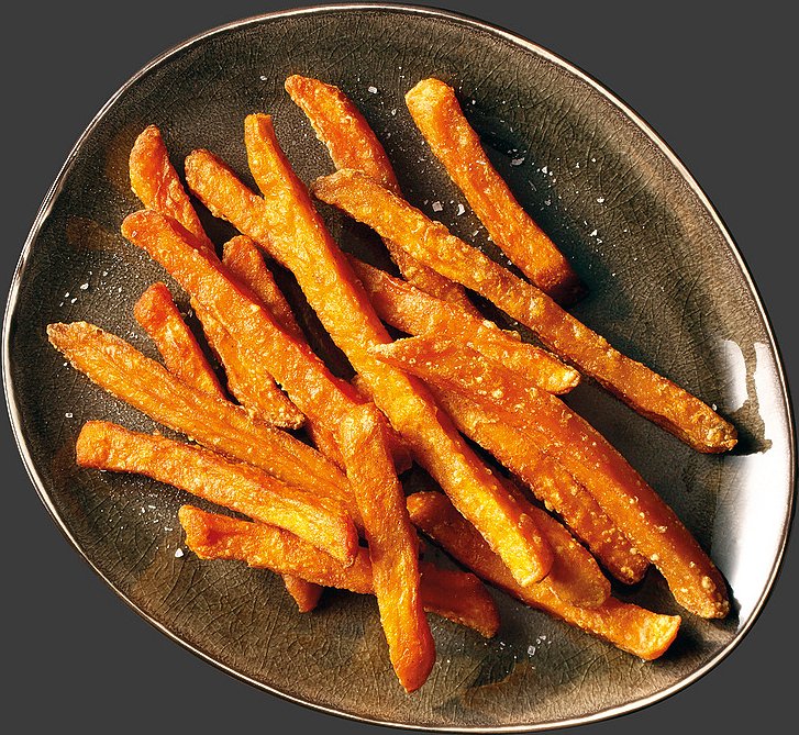 Knusprige Süßkartoffel-Pommes