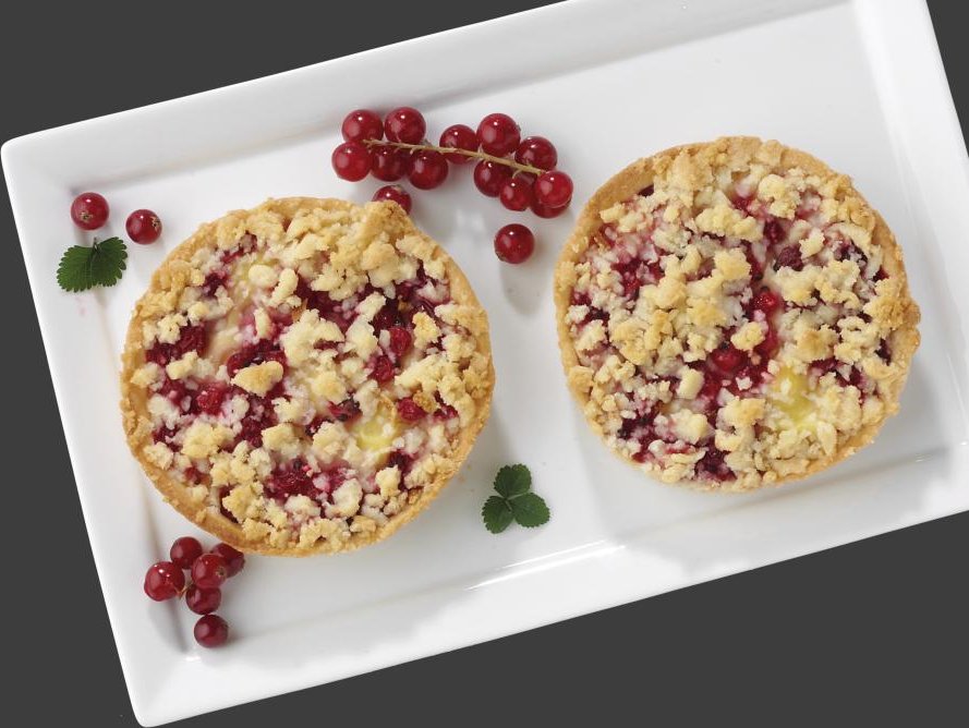 Johannisbeer-Pudding-Küchlein