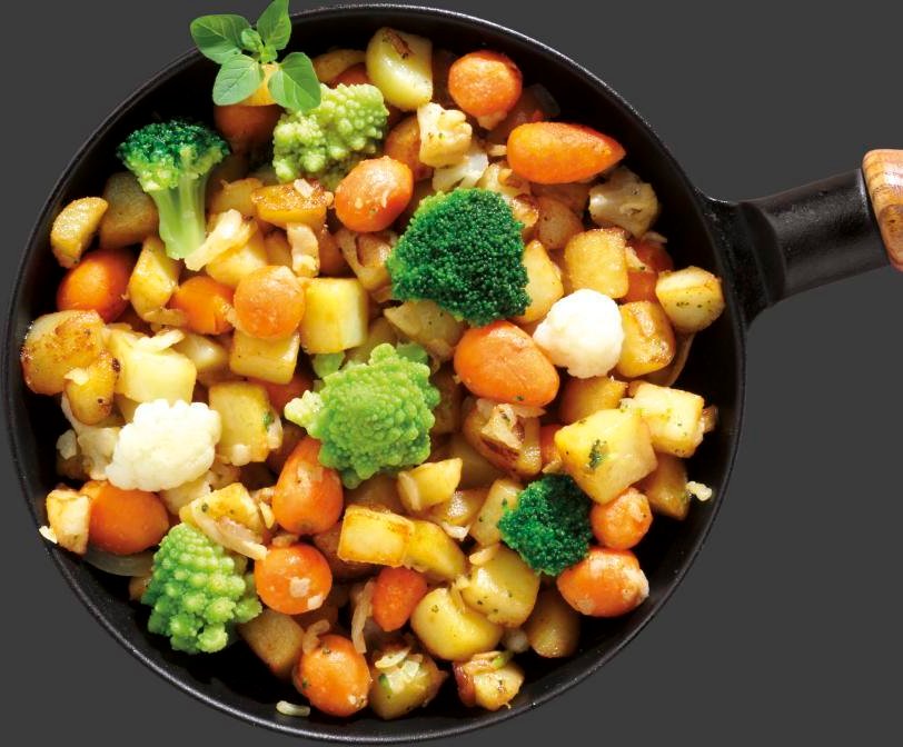 Gemüse-Kartoffelpfanne