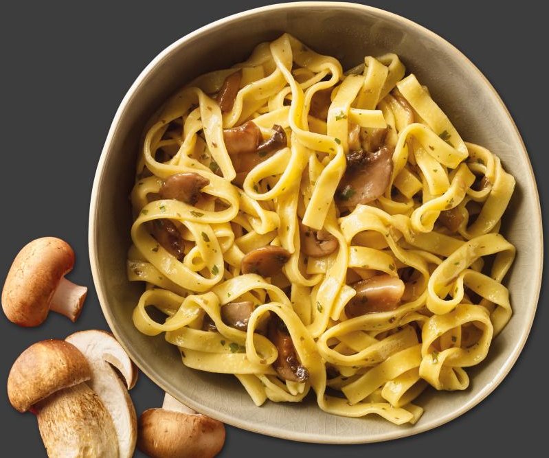 Tagliatelle mit Pilzen