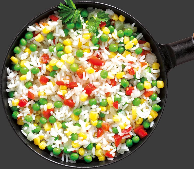 Gemüse-Reispfanne
