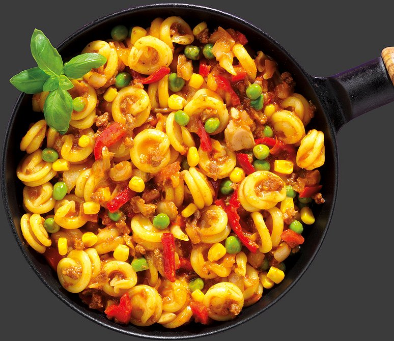 Nudelpfanne italienische Art