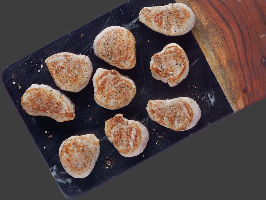 Schweinemedaillons in Pfeffermarinade