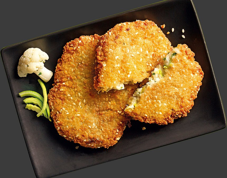 Blumenkohl-Käse-Taler