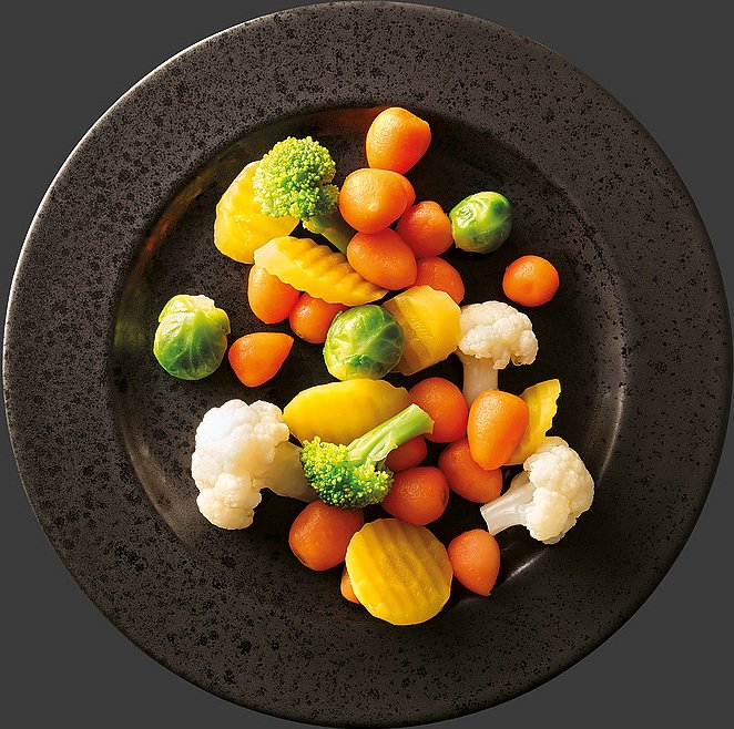 Feiner Gemüseteller