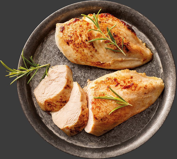 Hähnchenbrustfilet ohne Innenfilet, geschnitten