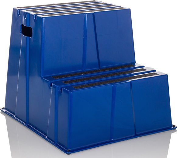 TIO-E2 | 2 Stufen - Tritthocker Blau