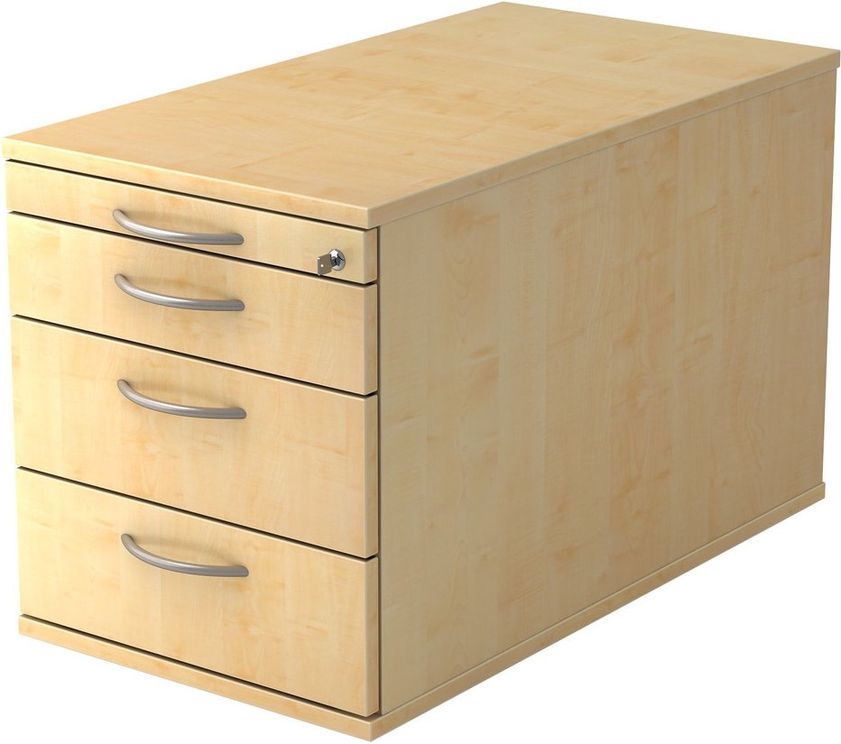 SIGNA TC30 BM - Rollcontainer Ahorn Bogengriff Metall