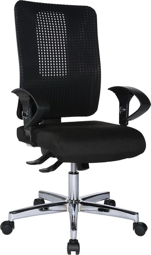HJH SITNESS WORK - Profi Bürostuhl Schwarz