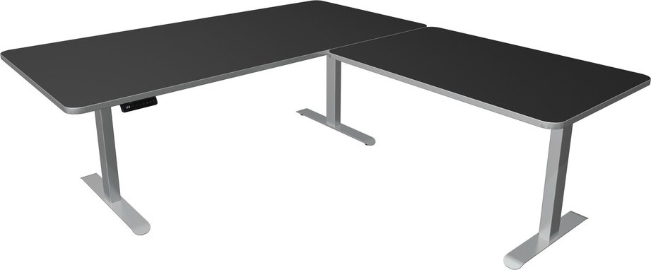 Thumbnail - MOVE 3 Premium B 200 | 200x220 | Schreibtisch elektrisch höhenverstellbar - Stehschreibtisch Weiß/Anthrazit