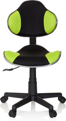 KIDDY GTI-2 - Kinderdrehstuhl Schwarz / Grün